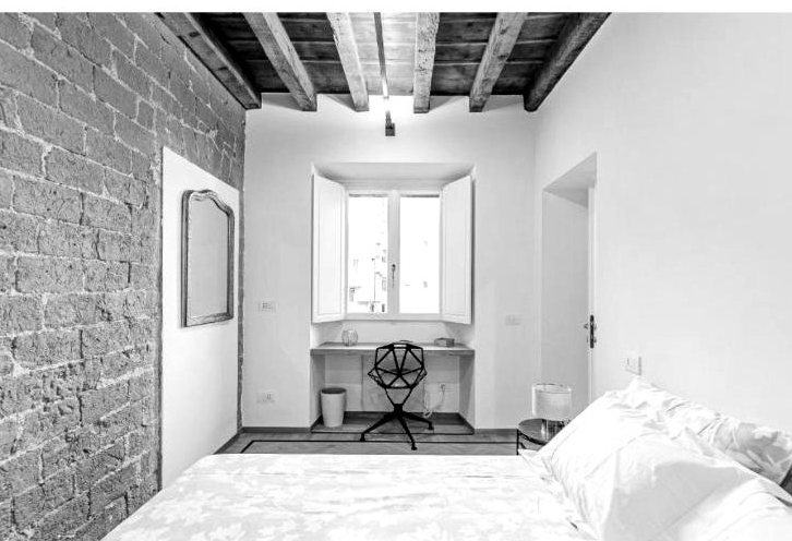 Casa Asnago e Vender — camera da letto con scrivania