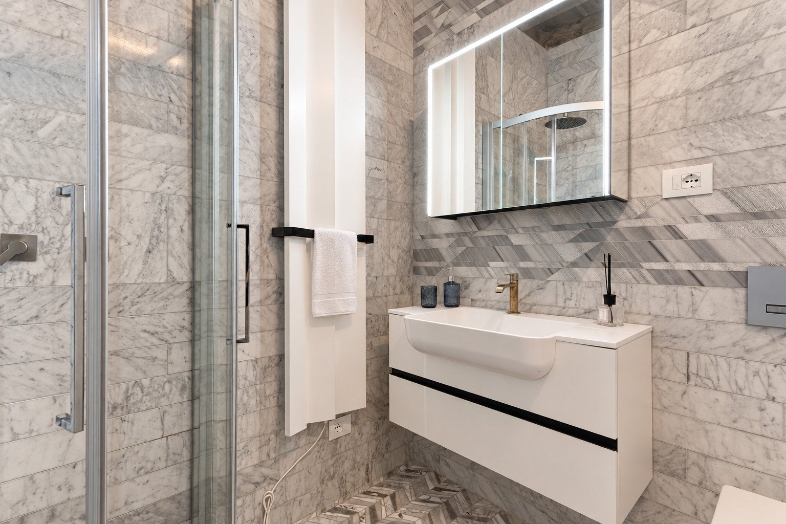 Casa Asnago e Vender — il lavabo del bagno